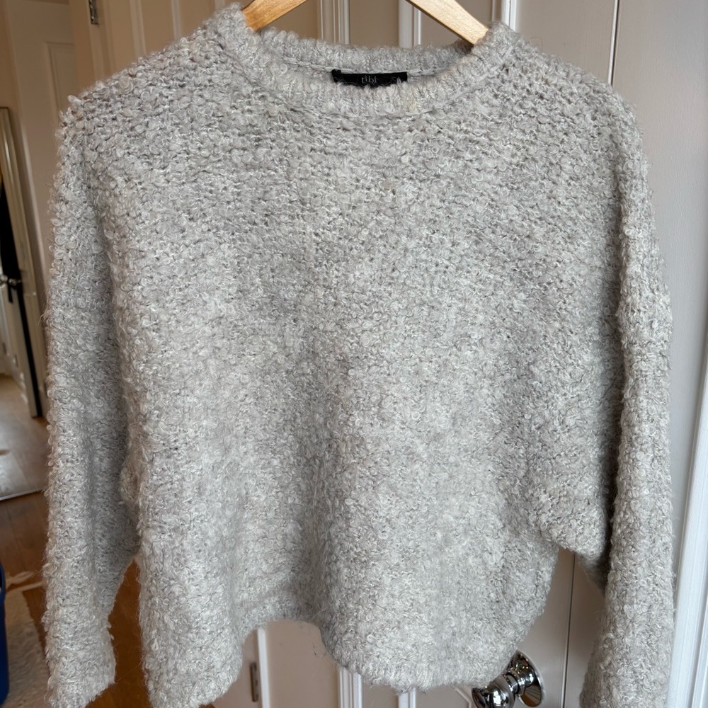 Cozy cropped Tibi Sweater